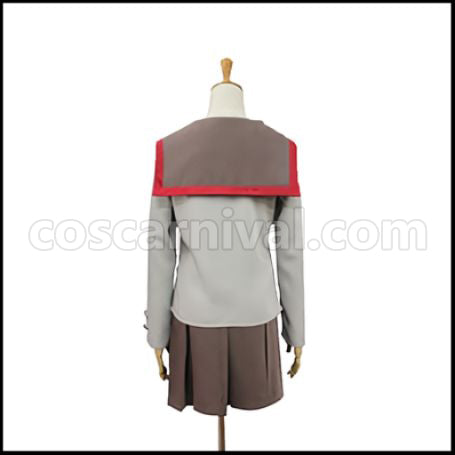 Sailor Moon Rei Hino Uniform Cosplay Costume coscarnival - Back View