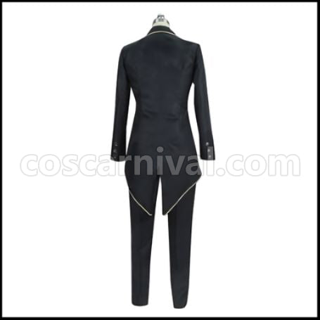 Overlord Sebas Tian Cosplay Costume coscarnival - Back View