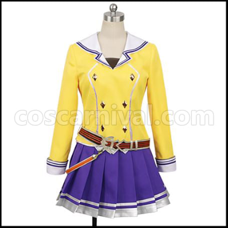 Uma Musume Pretty Derby El Condor Pasa Cosplay Costume coscarnival - Collar Design
