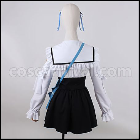 [Nijisanji Costume] Nijisanji VTuber Tsukino Mito Cosplay Costume coscarnival - Side Profile