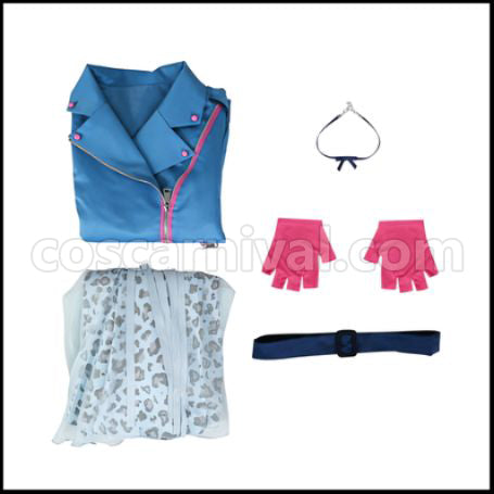 Love Live! liella OP WE WILL Tan Kuuku Cosplay Costume coscarnival - Cuff Style
