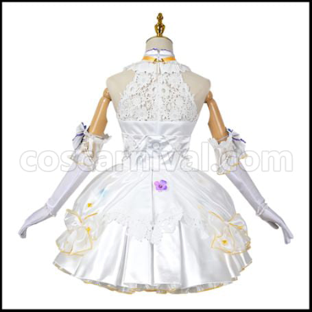 Love Live! liella Chisato Arashi Bride Cosplay Costume coscarnival - Side Profile