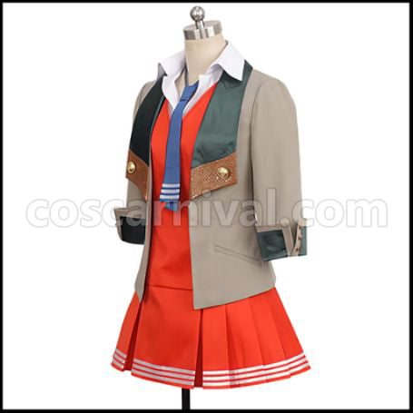 Uma Musume Pretty Derby Gold City Cosplay Costume coscarnival - Side Profile