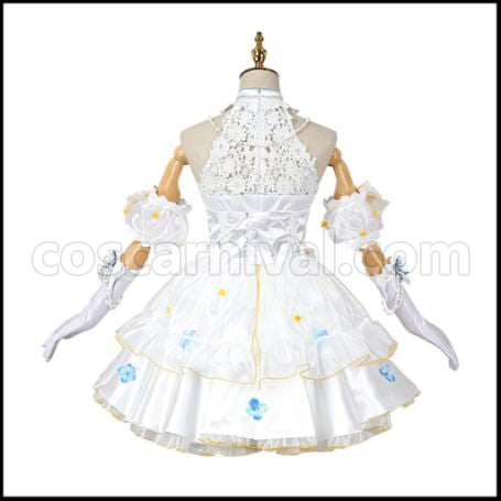 Love Live! liella Tan Kuuku Bride Cosplay Costume coscarnival - Side Profile