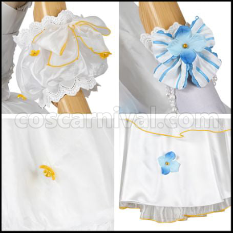 Love Live! liella Tan Kuuku Bride Cosplay Costume coscarnival - Collar Design