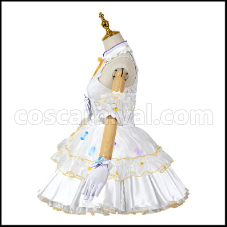 Love Live! liella Go!! Restart Kanon Shibuya Bride Cosplay Costume coscarnival - Side Profile