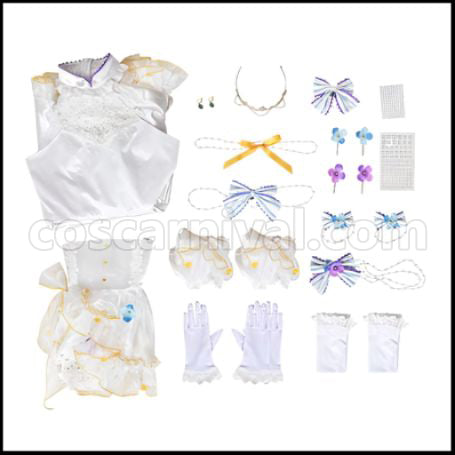 Love Live! liella Go!! Restart Kanon Shibuya Bride Cosplay Costume coscarnival - Pocket Design