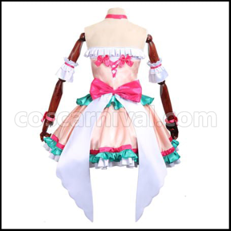 BanG Dream! Maruyama Aya Cosplay Costume coscarnival - Back View