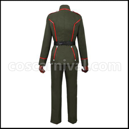 The Saga of Tanya the Evil Lergen Cosplay Costume coscarnival - Side Profile