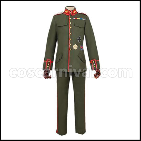 The Saga of Tanya the Evil Charib Cosplay Costume coscarnival - Front View