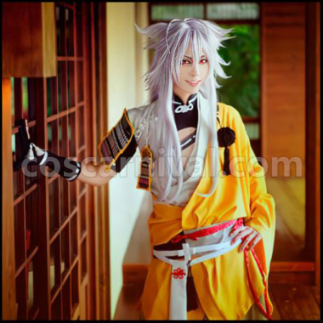 Touken Ranbu Tachi Danshi Kogitsunemaru Cosplay Costume coscarnival - Front View