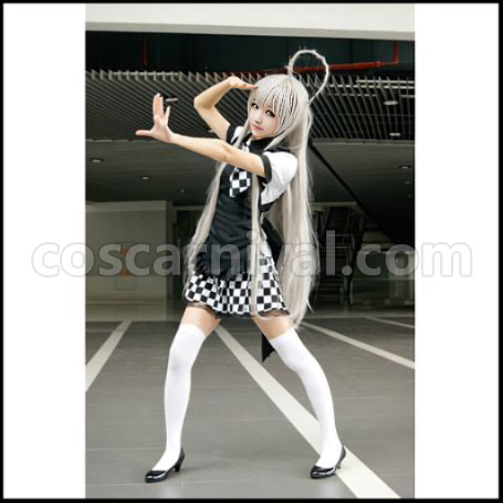 Haiyore! Nyaruko-san Nyaruko Cosplay Costume coscarnival - Back View