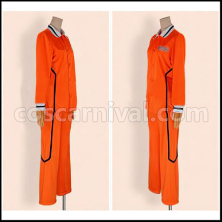 Kuroko's Basketball Shutoku High School Sportswear Shintaro Midorima Cosplay Costume coscarnival - Back View