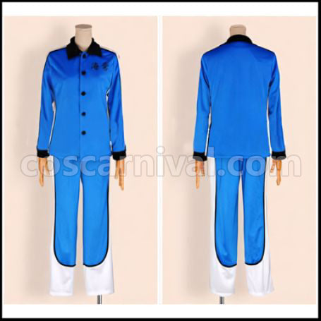 Kuroko's Basketball Kaijo High School Sportswear Ryota Kise Cosplay Costume coscarnival - Front View