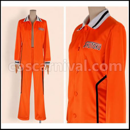 Kuroko's Basketball Shutoku High School Sportswear Shintaro Midorima Cosplay Costume coscarnival - Side Profile