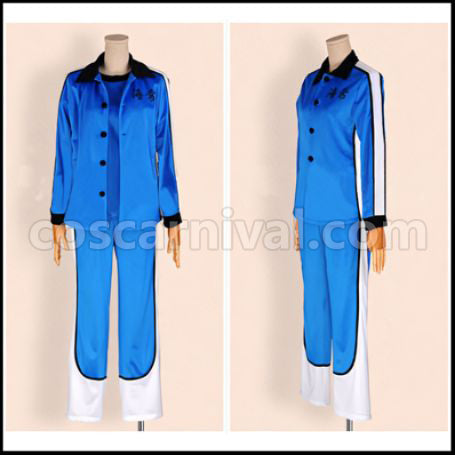 Kuroko's Basketball Kaijo High School Sportswear Ryota Kise Cosplay Costume coscarnival - Back View