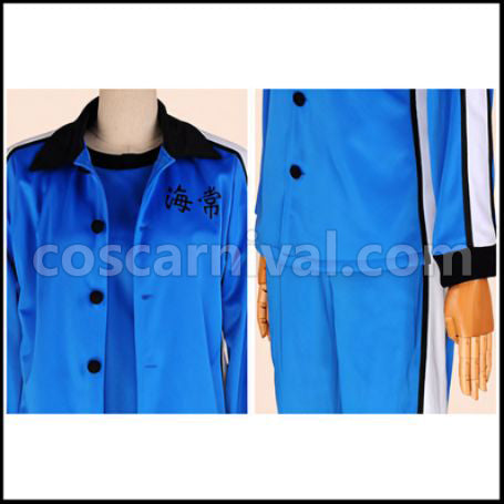 Kuroko's Basketball Kaijo High School Sportswear Ryota Kise Cosplay Costume coscarnival - Side Profile