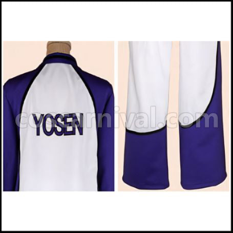 Kuroko's Basketball Yosen High School Sportswear Atsushi Murasakibara Cosplay Costume coscarnival - Detail Close-up