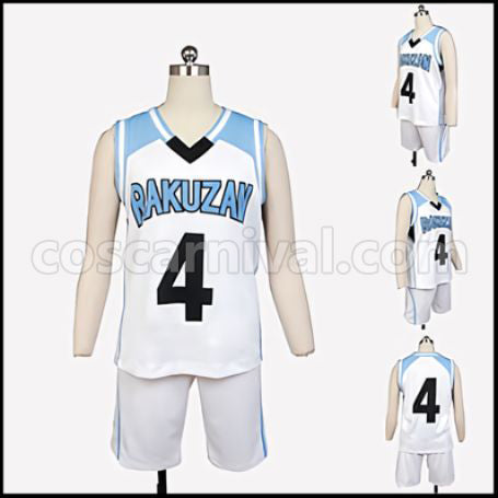 Kuroko's Basketball Rakuzan High School Seijuro Akashi Cosplay Costume coscarnival - Front View