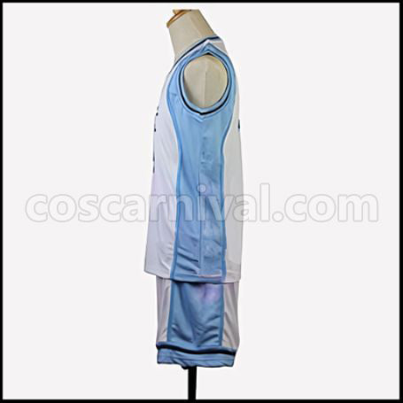 Kuroko's Basketball Atsushi Murasakibara Uniform No. 5 Cosplay Costume coscarnival - Back View