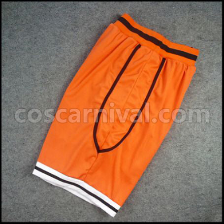 Kuroko's Basketball Shutoku High School Taisuke Ootsubo No. 4 Cosplay Costume coscarnival - Detail Close-up