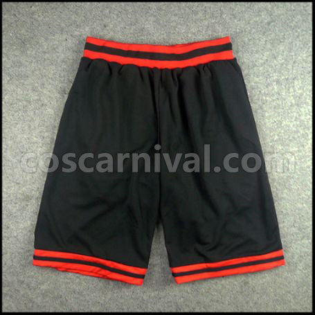Kuroko's Basketball Kirisaki Daiichi High School Ryo Sakurai No. 9 Uniform Cosplay Costume coscarnival - Side Profile