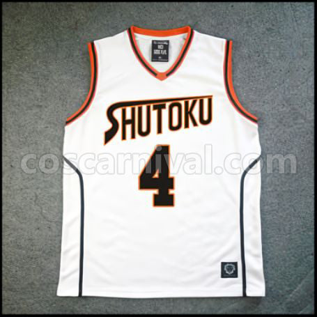 Kuroko's Basketball Shutoku High School Taisuke Ootsubo No. 4 Cosplay Costume coscarnival - Collar Design
