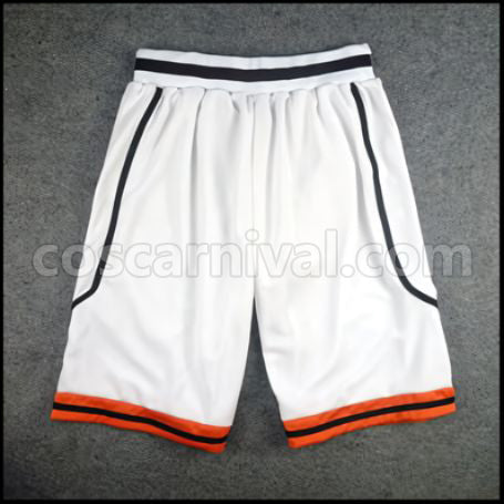 Kuroko's Basketball Shutoku High School Kazunari Takao No. 10 Cosplay Costume coscarnival - Hem Detail