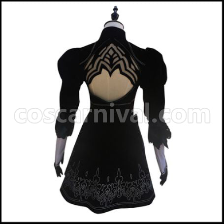 NieR:Automata YoRHa No.2 Type B Cosplay Costume coscarnival - Side Profile