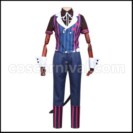 A3! Youth Alice in Wonderland Sakuma Sakuya Cosplay Costume coscarnival - Front View