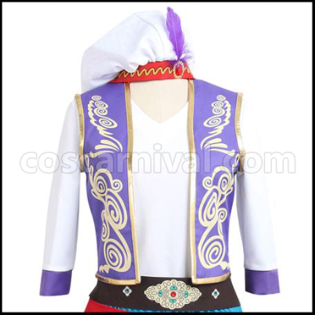 A3! Summer Group Water me Seeking Our Water Ikaruga Misumi Cosplay Costume coscarnival - Side Profile