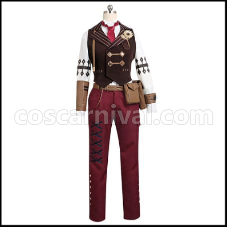A3! Minagi Tsuzuru Zenmai no Gear/Zenmai Jikake no Kokoro Cosplay Costume coscarnival - Front View
