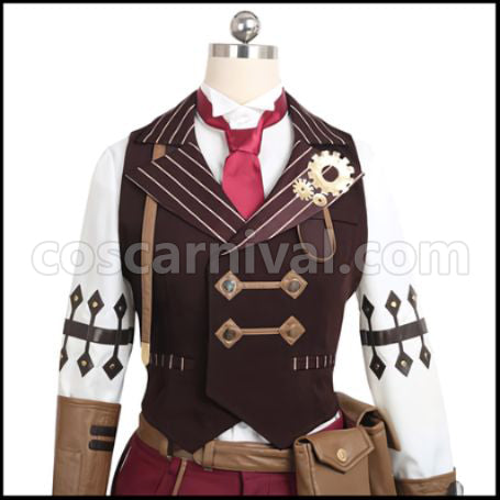 A3! Minagi Tsuzuru Zenmai no Gear/Zenmai Jikake no Kokoro Cosplay Costume coscarnival - Detail Close-up