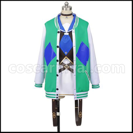 Uma Musume Pretty Derby Tozen Jordan Cosplay Costume coscarnival - Front View