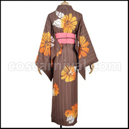 A3! Summer Festival Summer Group Sumera Tenma Kimono Cosplay Costume coscarnival - Side Profile