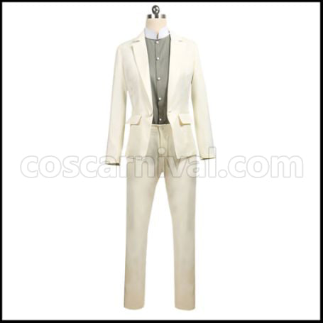 A3! Yuki shiro Azuma Uniform Cosplay Costume coscarnival - Front View