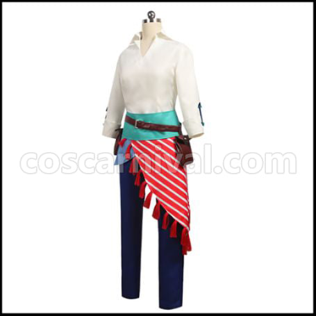 A3! Anchors Aweigh! Sky Pirates Sakisaka Muku Cosplay Costume coscarnival - Back View