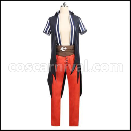 A3! Anchors Aweigh! Sky Pirates Sumera Tenma Cosplay Costume coscarnival - Front View