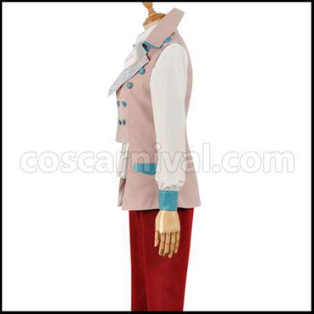 A3! Phantom F and the Opera of Lament Mikage Hisoka Cosplay Costume coscarnival - Back View