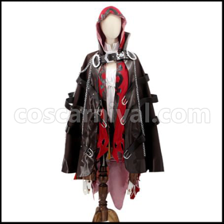 SINoALICE Violence Little Red Riding Hood Cosplay Costume Version 1 coscarnival - Front View