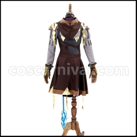 SINoALICE Delusion Gretel Cosplay Costume Ver2 coscarnival - Side Profile