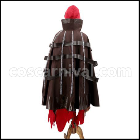 SINoALICE Violence Little Red Riding Hood Cosplay Costume Version 1 coscarnival - Side Profile