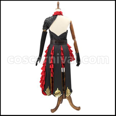 SINoALICE Depravity Cinderella Cosplay Costume Version 1 coscarnival - Side Profile