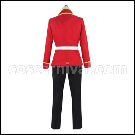 Grimoire of Zero Holdem Cosplay Costume coscarnival - Back View