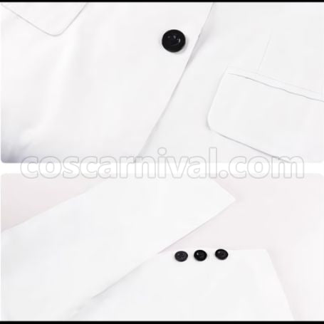 Blue Lock Oukage Reo Academy Uniform Cosplay Costume coscarnival - Cuff Style