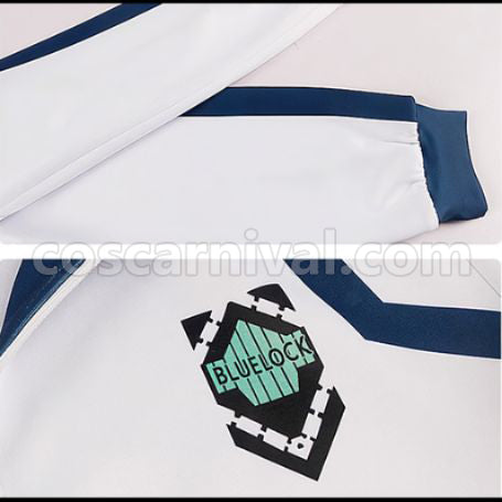 Blue Lock Oukage Reo Cosplay Costume Sports Wear coscarnival - Side Profile