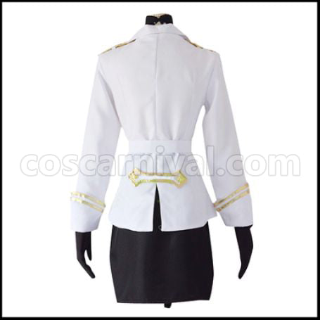 [Fate/Grand Order Costume] Fate/Apocrypha Selenike Icecol Yggdmillennia Cosplay Costume coscarnival - Back View