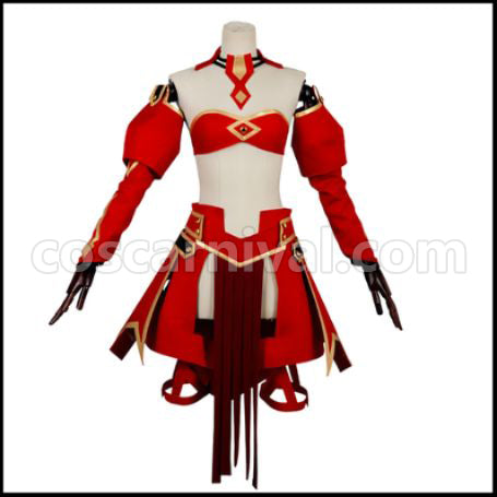 [Fate/Grand Order Costume] Fate/Apocrypha Mordred Cosplay Costume coscarnival - Front View