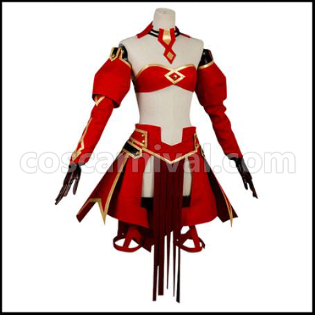 [Fate/Grand Order Costume] Fate/Apocrypha Mordred Cosplay Costume coscarnival - Back View