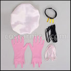 Itsuka Tenma no Kuro Usagi Miyasaka High School Saitohimea Cosplay Costume coscarnival - Back View